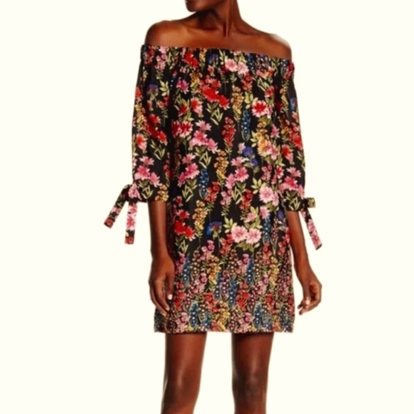 Vince Camuto floral dress Size 10 - Picture 2 of 4